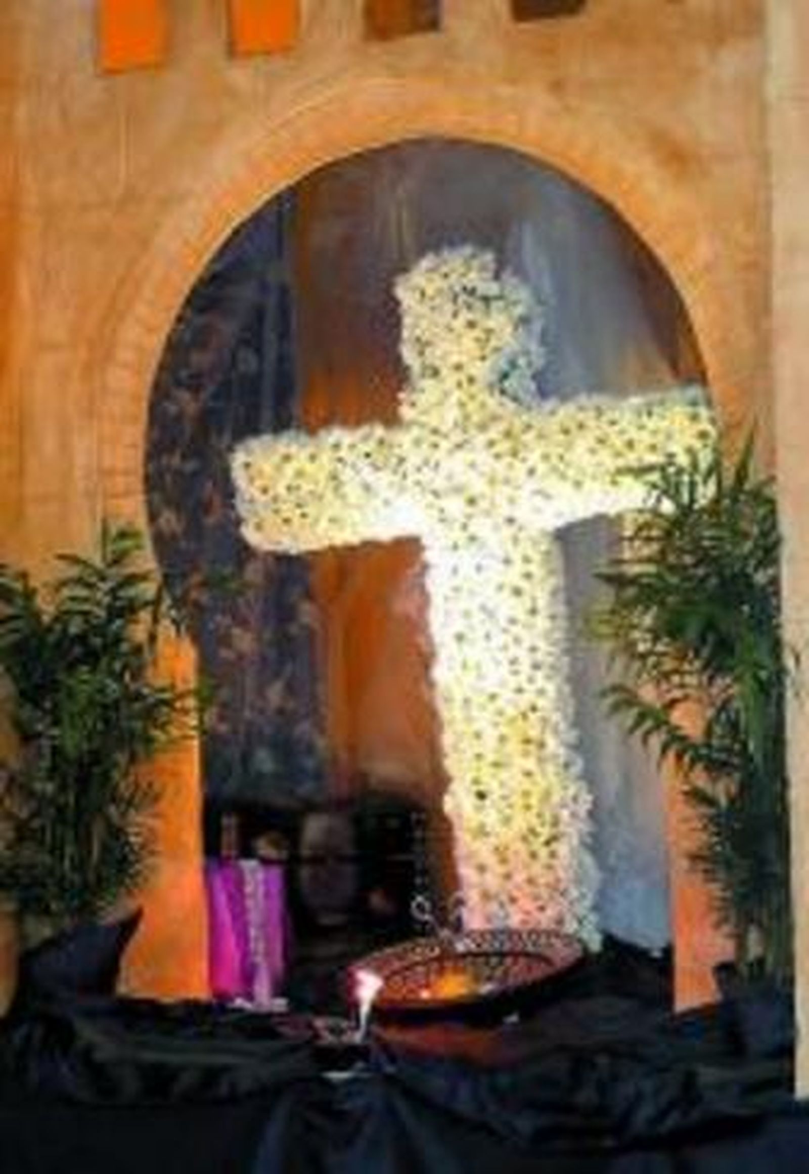 Detalle de la cruz urcitana.