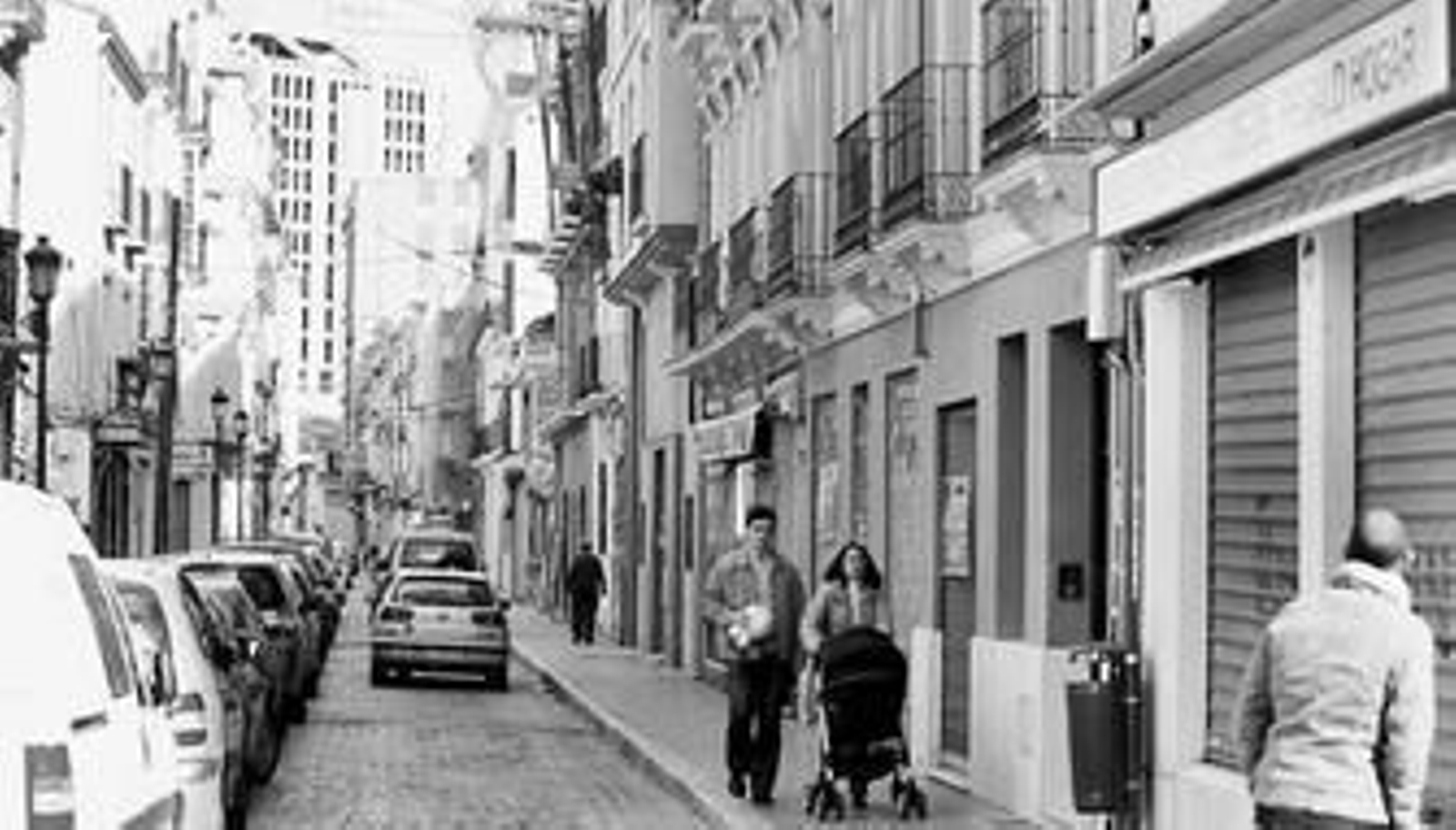 Calle Ancha del Carmen, que aún conserva el tipismo de hace décadas.
