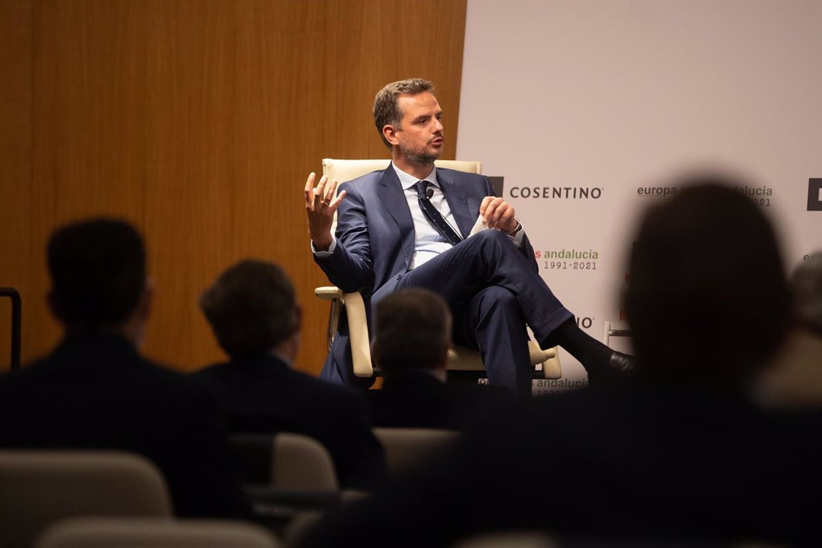 El vicepresidente ejecutivo del Grupo Cosentino, Álvaro de la Haza.