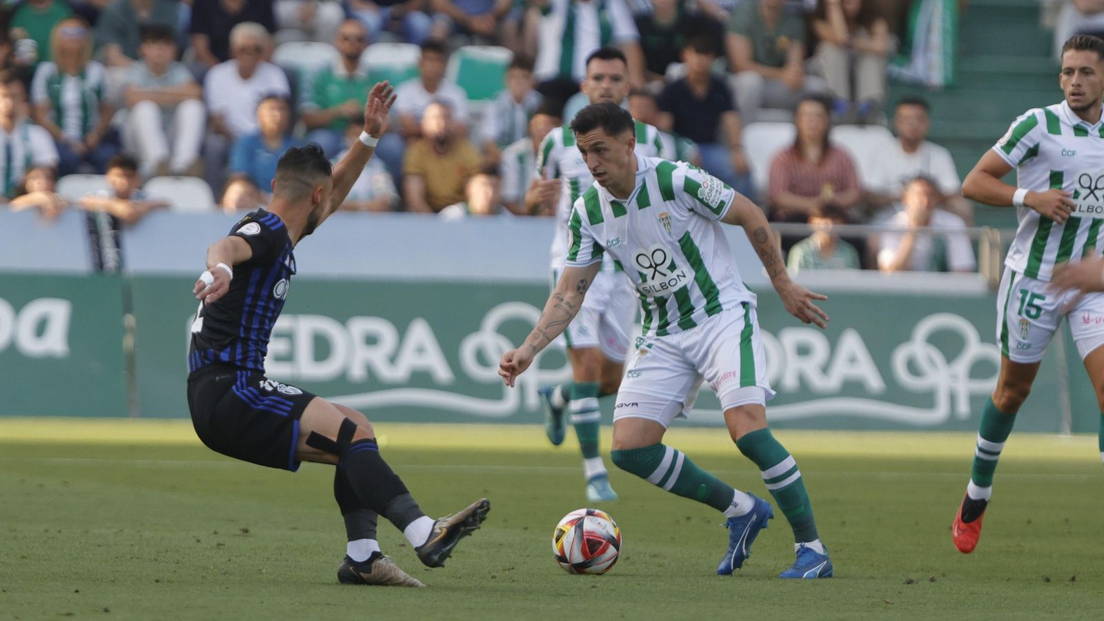 Carracedo supera a Clavería en el Córdoba CF - Ponferradina.