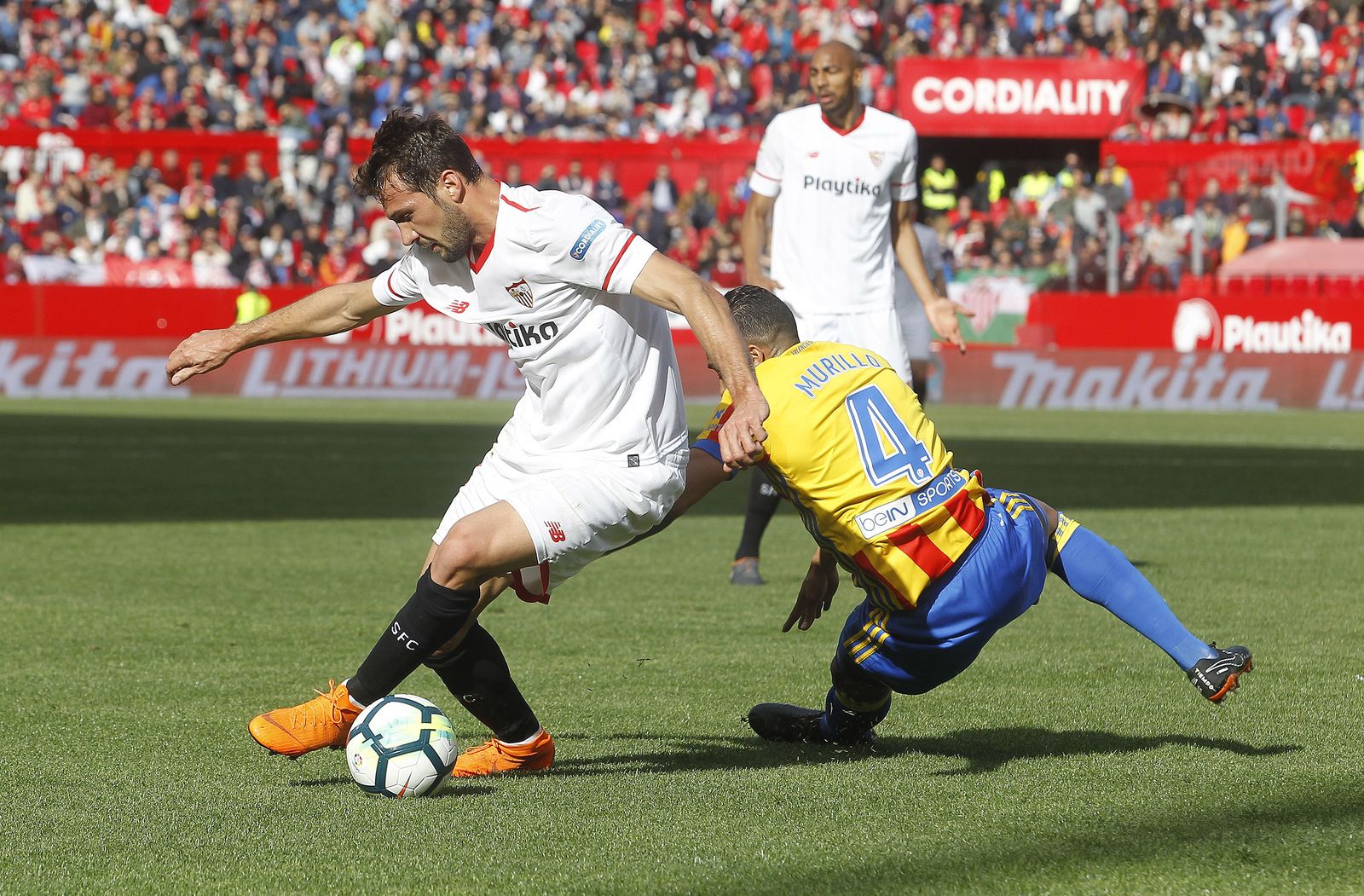 El Sevilla FC-Valencia, en imágenes