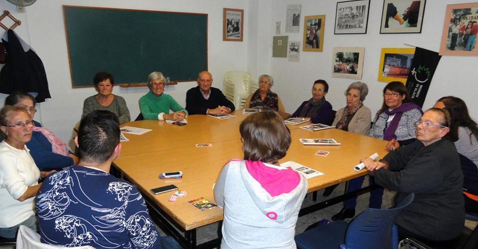 Una imagen de un reciente encuentro de la asociación Andad-Madres Contra la Droga.