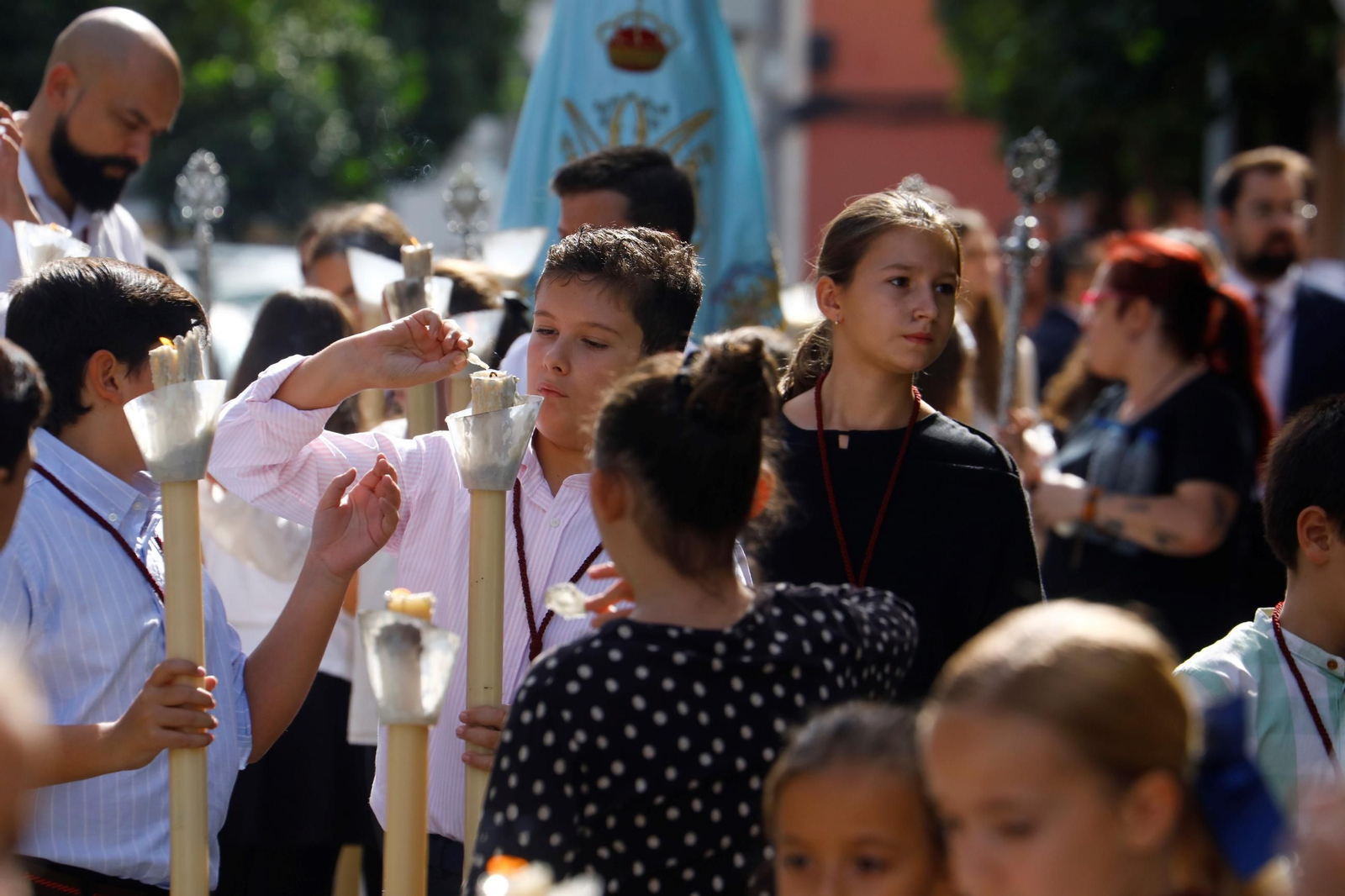 La procesión de la Divina Pastora de las Almas de Córdoba, en imágenes