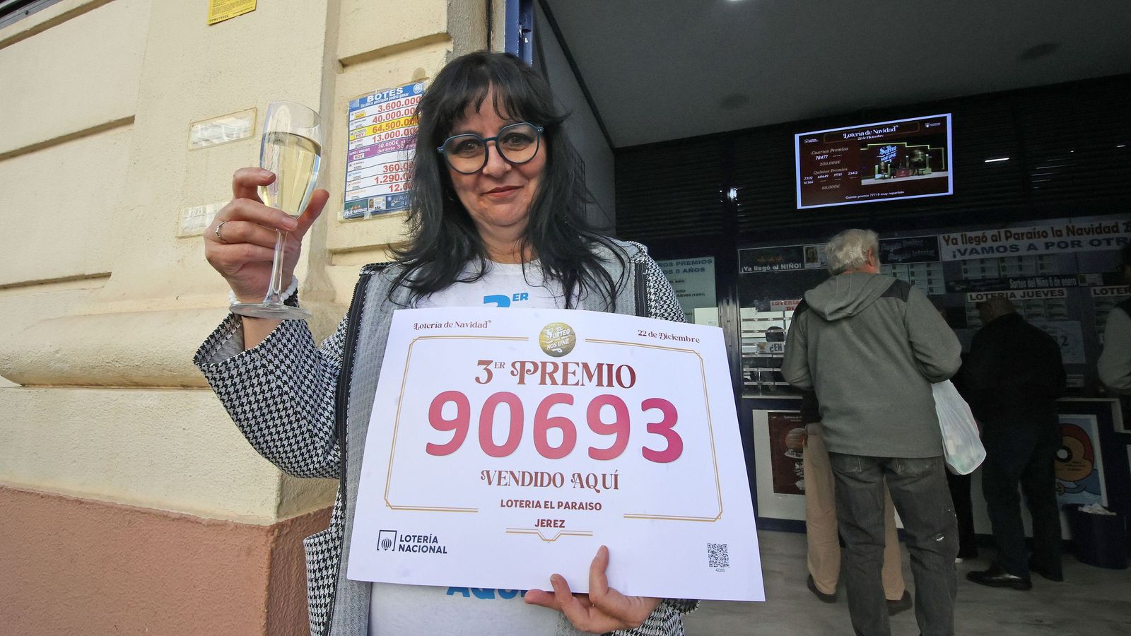 El Paraíso vuelve a dar premio en la Lotería de Navidad 2025