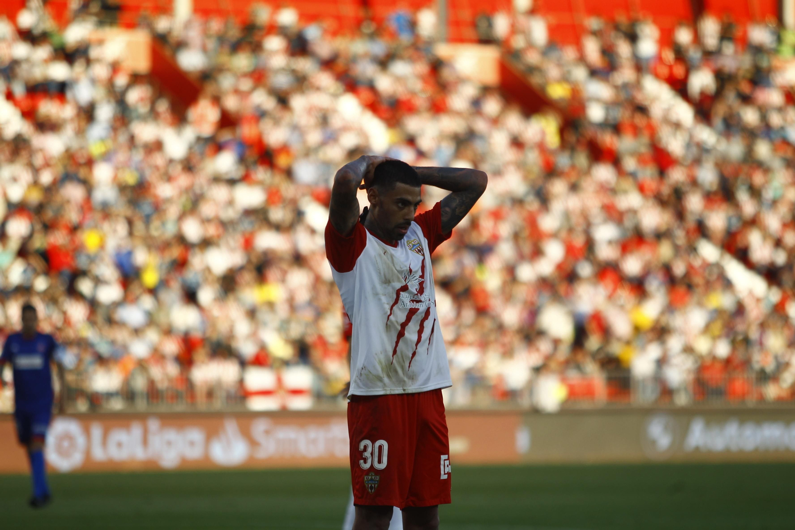 Imágenes del partido U.D. Almería-S.D. Amorebieta