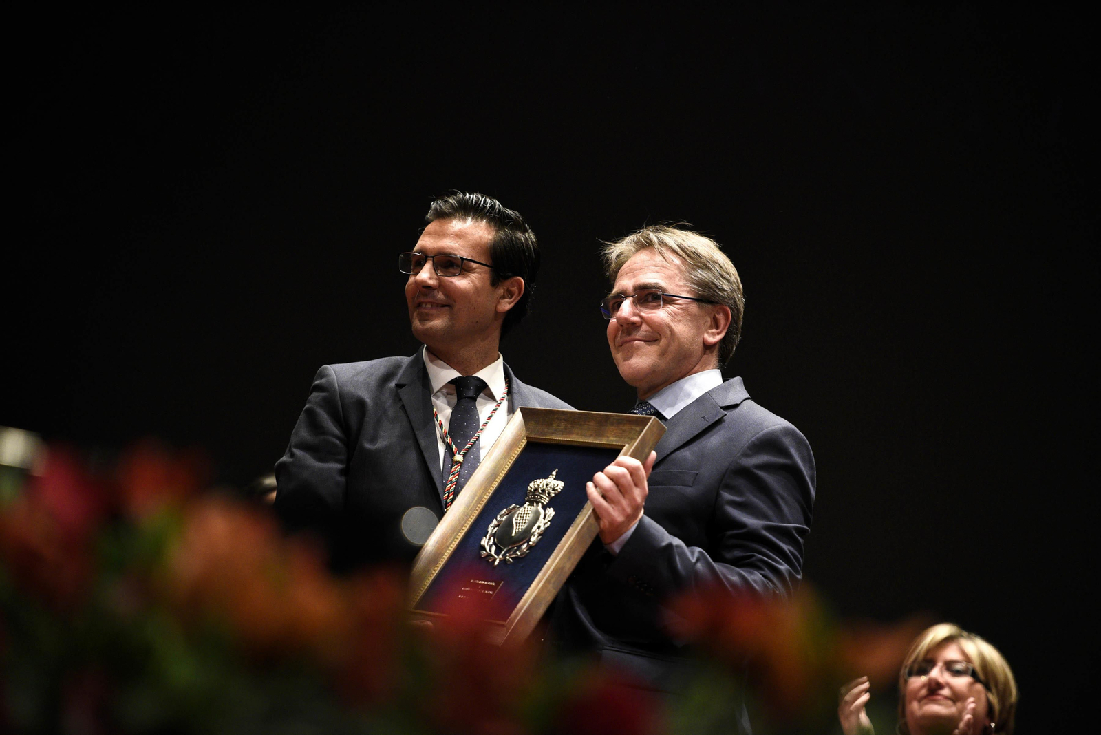 Acto de entrega de honores y distinciones del Ayuntamiento.