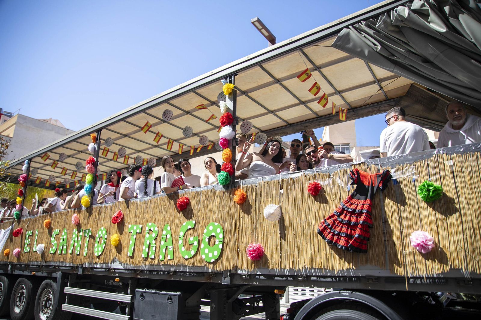 Las imágnes de la misa y procesión en honor a San Marcos en El Ejido