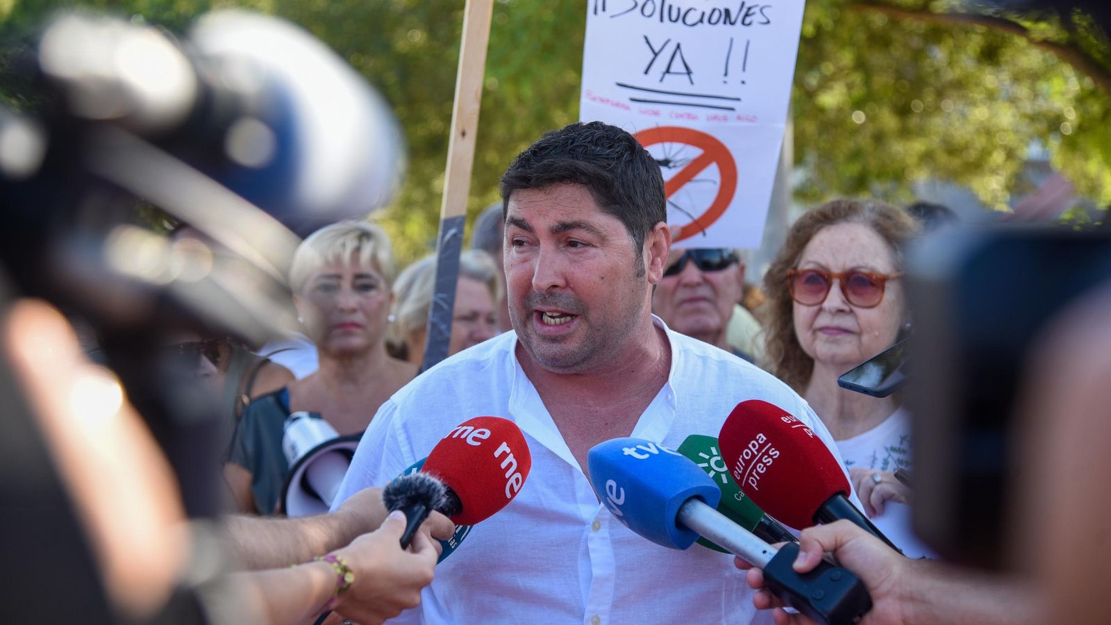 Juan José Sánchez Silva, creador de la plataforma vecinal contra el virus del Nilo.