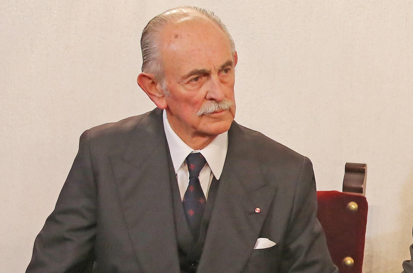 Felipe Morenés, en la Real Academia San Dionisio el pasado martes. Felipe Morenés, en la Real Academia San Dionisio el pasado martes.