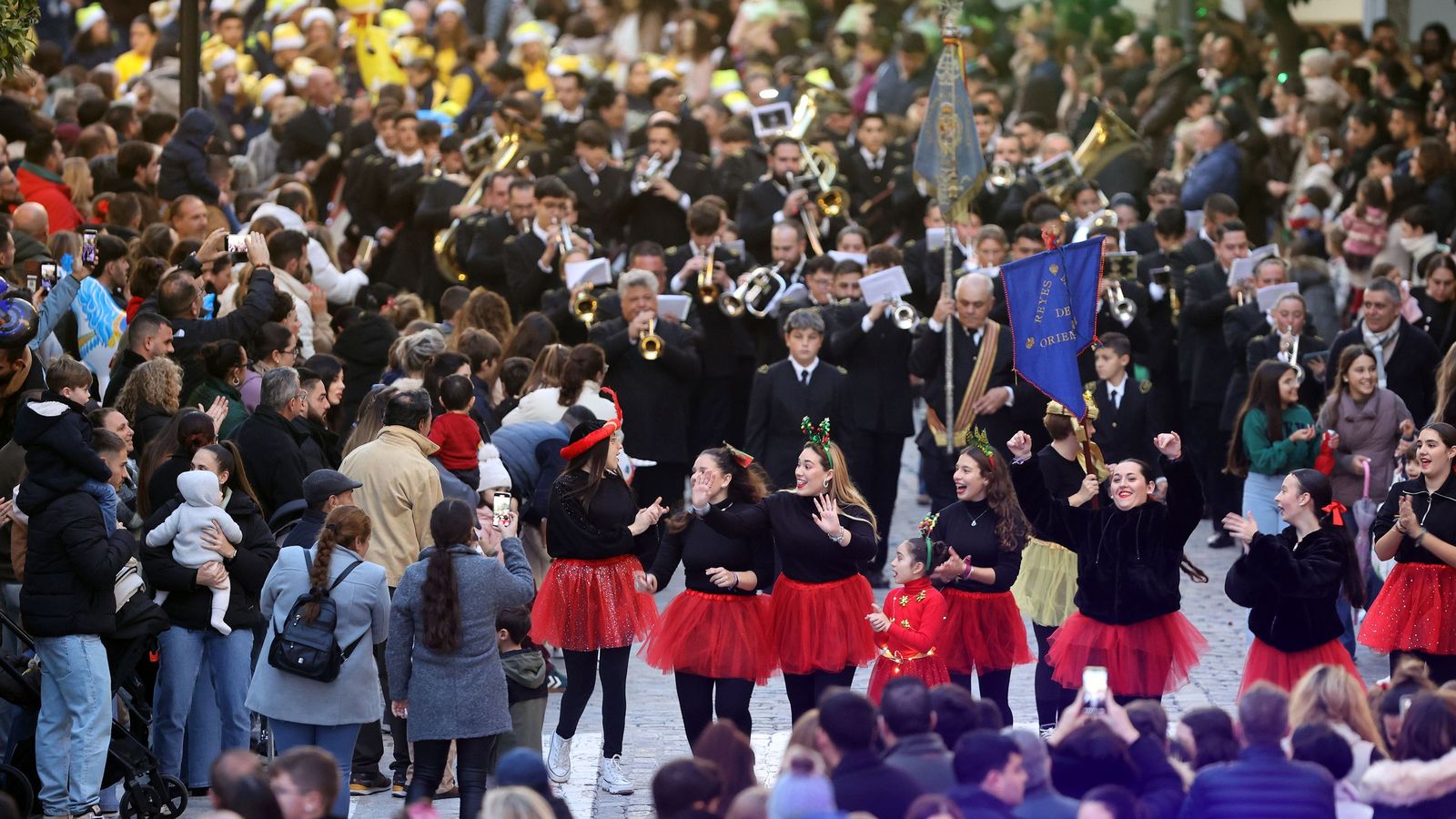 Imágenes de la cabalgata del Cartero Real de Jerez