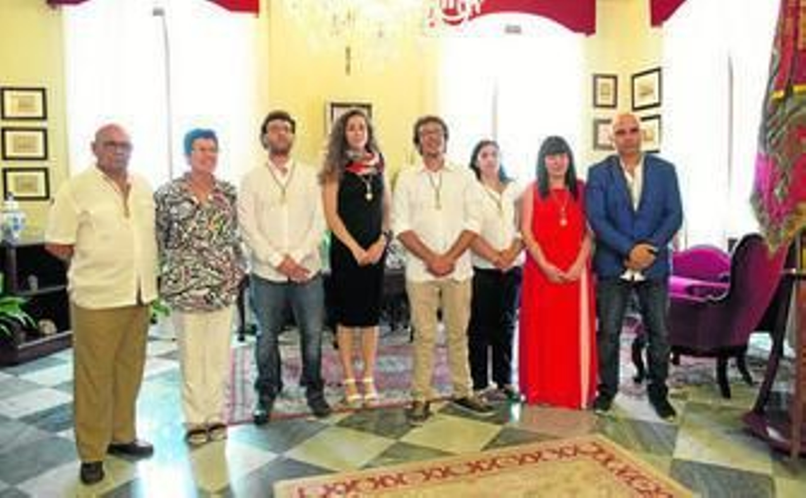 El alcalde y los concejales de Por Cádiz sí se Puede, el día en el que tomaron posesión como ediles el pasado 13 de junio.