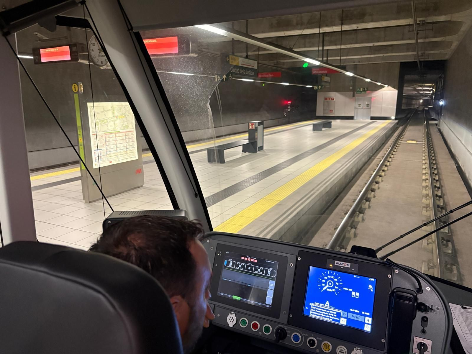 Metro de Málaga.