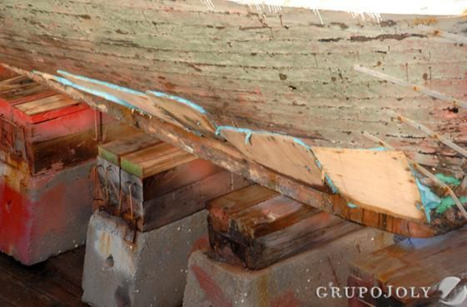 El Vaporcito se encuentra ya en el dique seco de los astilleros de San Fernando a la espera de una decisión sobre su futuro.

Foto: Elias Pimentel