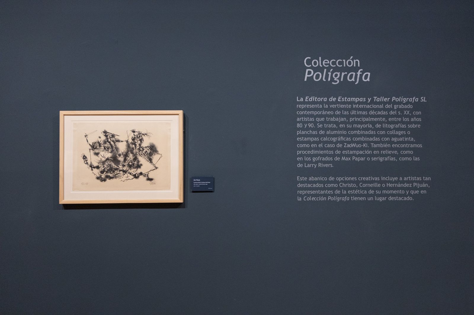 Inauguración de la nueva sala de exposiciones permanentes del Museo de Jaén con la colección de arte gráfico
