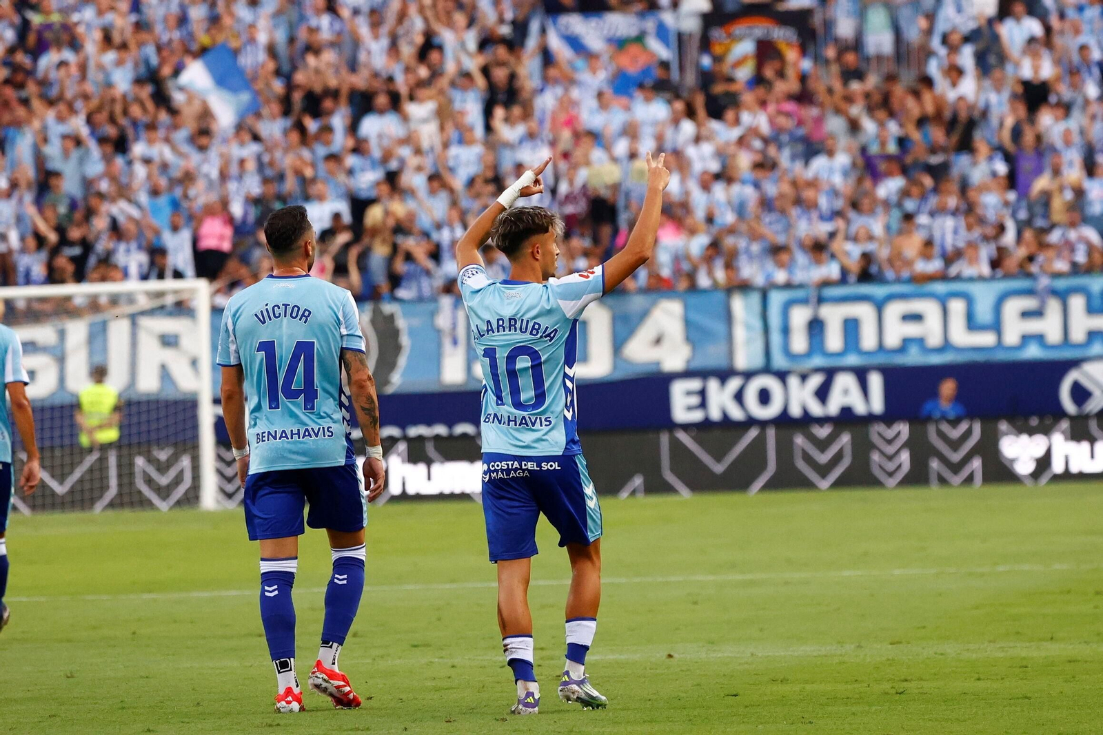 Las mejores fotos del Málaga-Betis