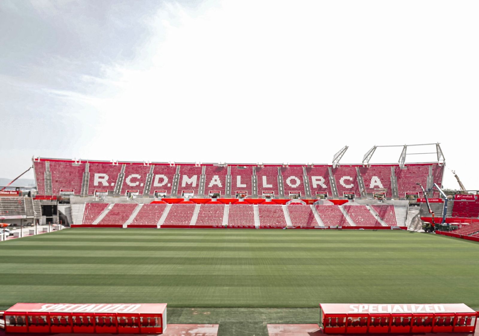 Imagen de las obras de Son Moix.