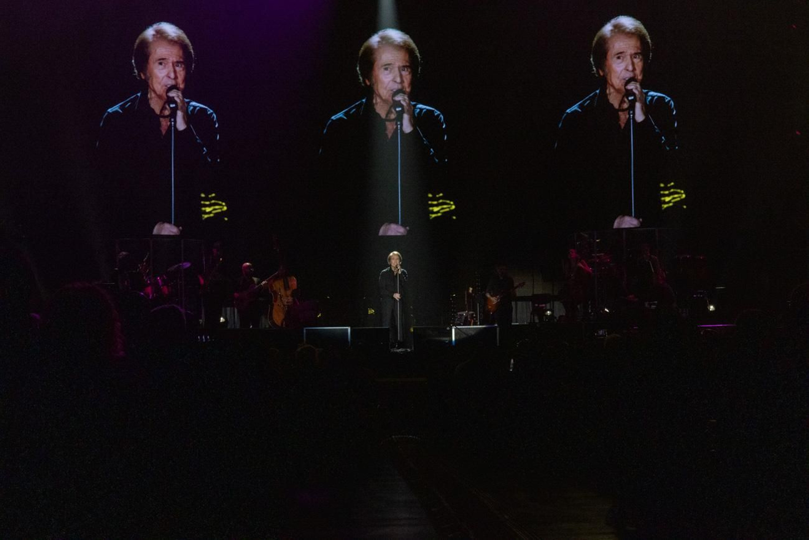 Así se disfruta en Jaén del concierto de Raphael, "Raphaelísimo"