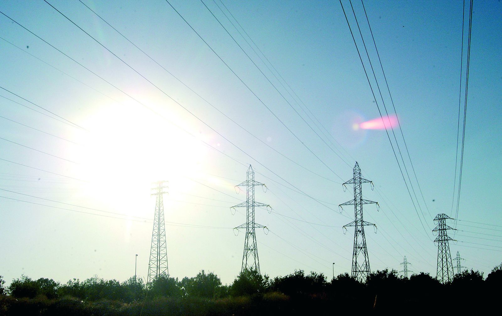 Torres de electricidad.