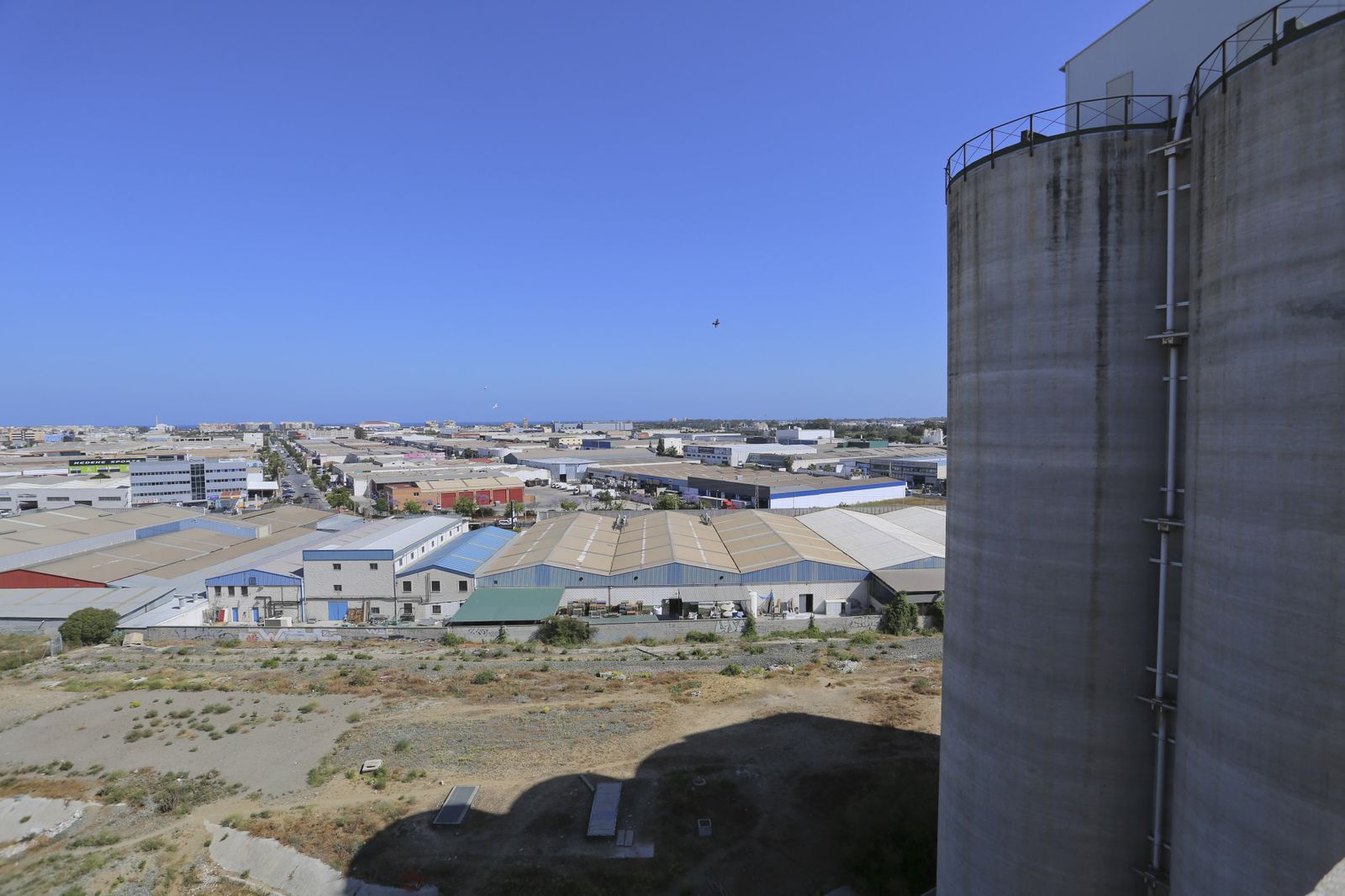 Vista del polígono Guadalhorce