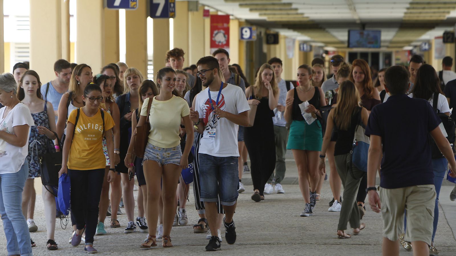 Estudiantes en la Universidad Pablo de Olavide