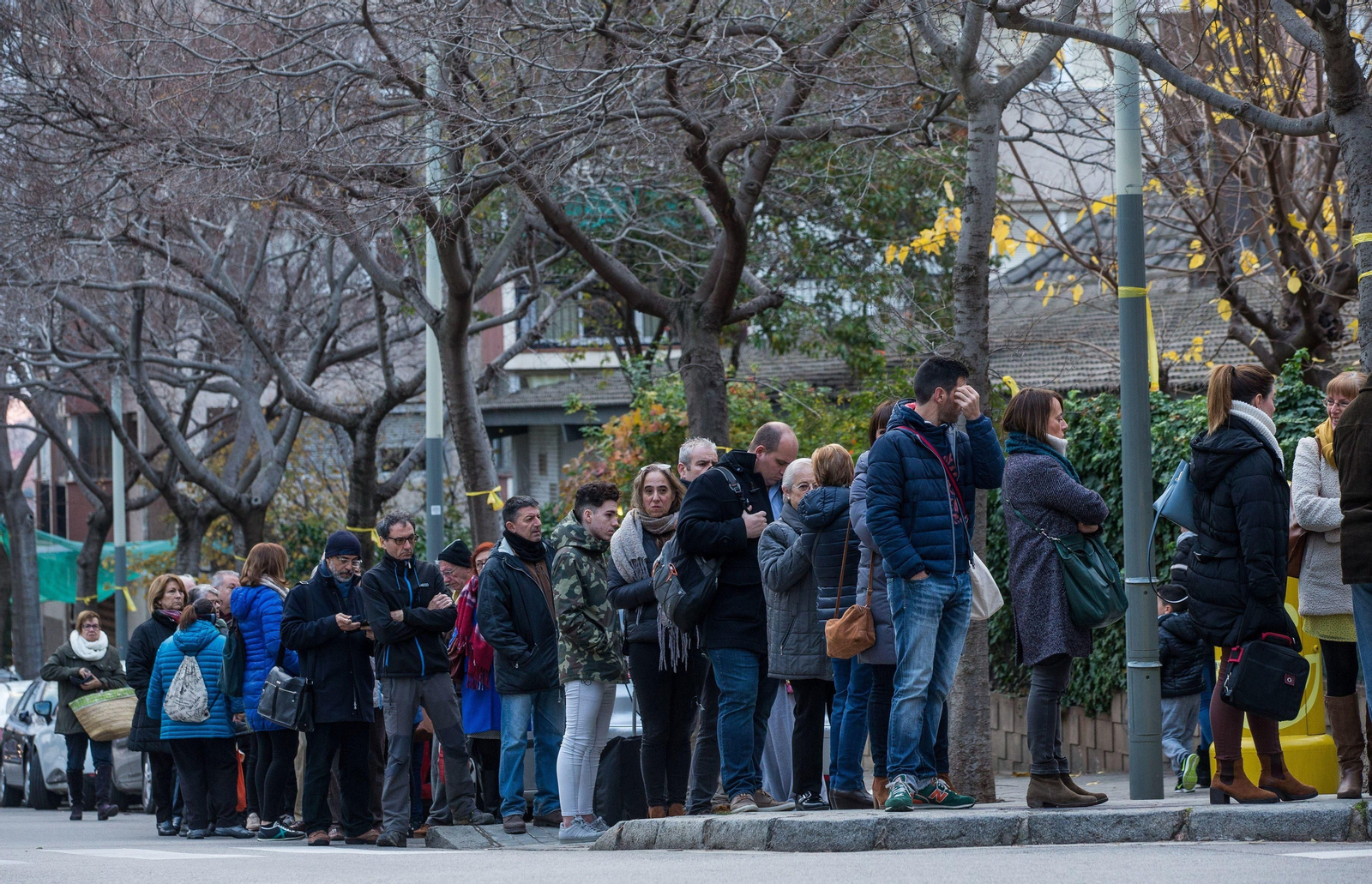 La jornada electoral en Cataluña, en imágenes
