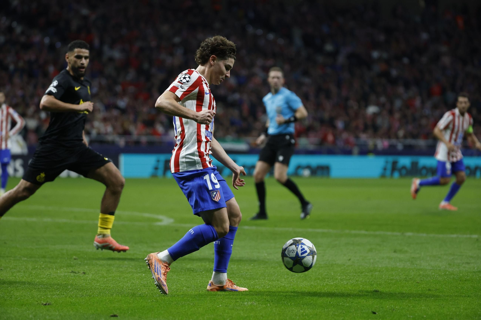 Las imágenes del Atlético de Madrid-Unión Saint-Gilloise