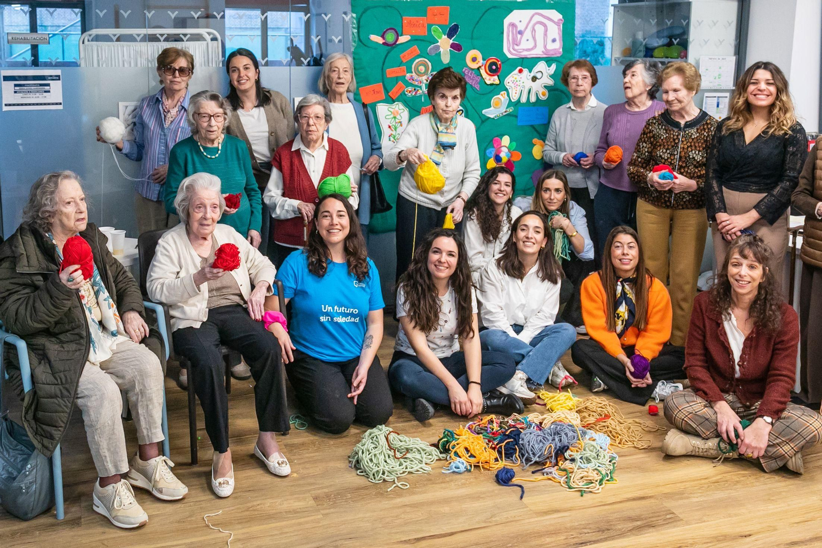 Participantes en el programa global de voluntariado “En Buena Compañía” de Fundación Mahou San Miguel