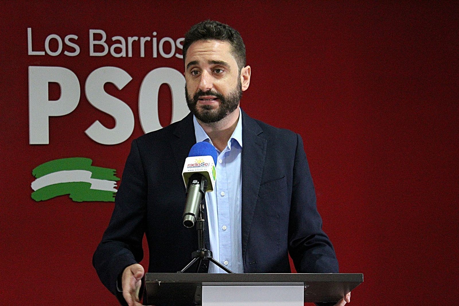 El candidato socialista de Los Barrios, Daniel Perea.
