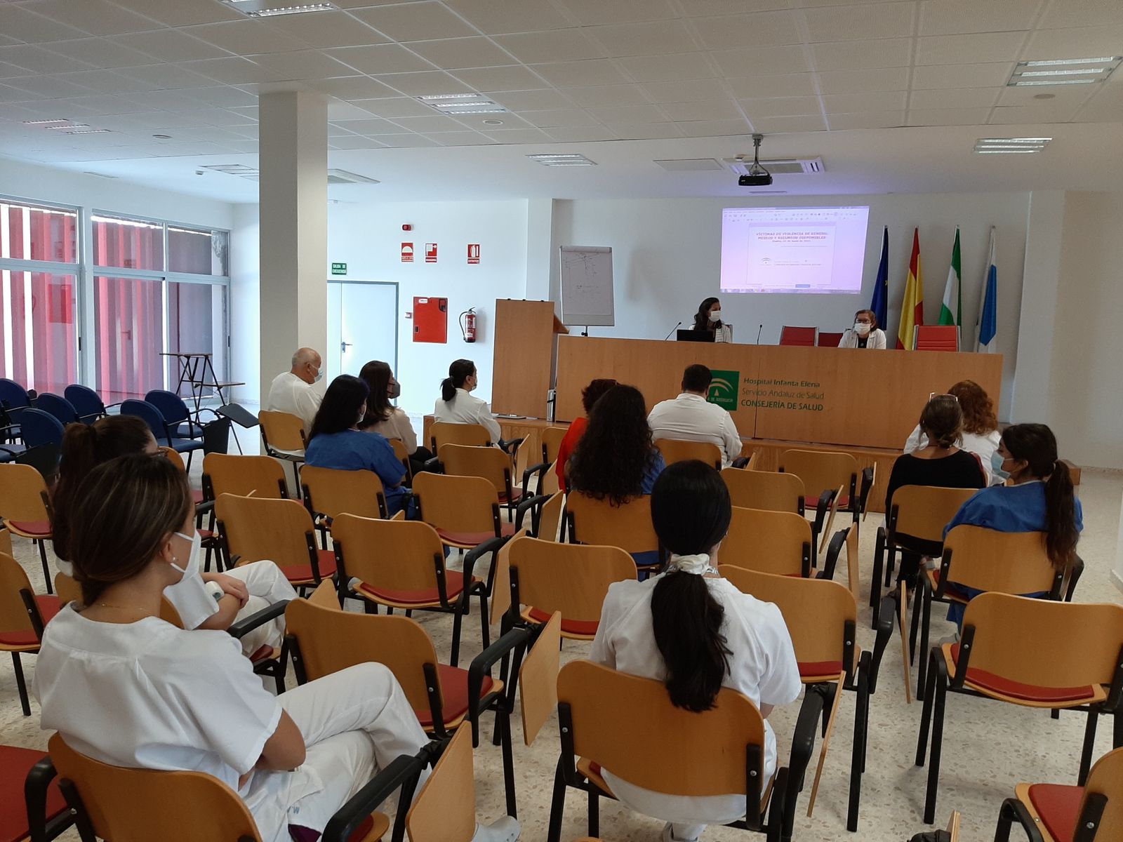 Inauguración del  Ciclo de Charlas sobre Violencia de Género.