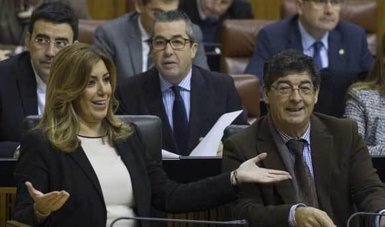 Susana Díaz reclama a IU "lealtad, madurez y responsabilidad" para cumplir el pacto
