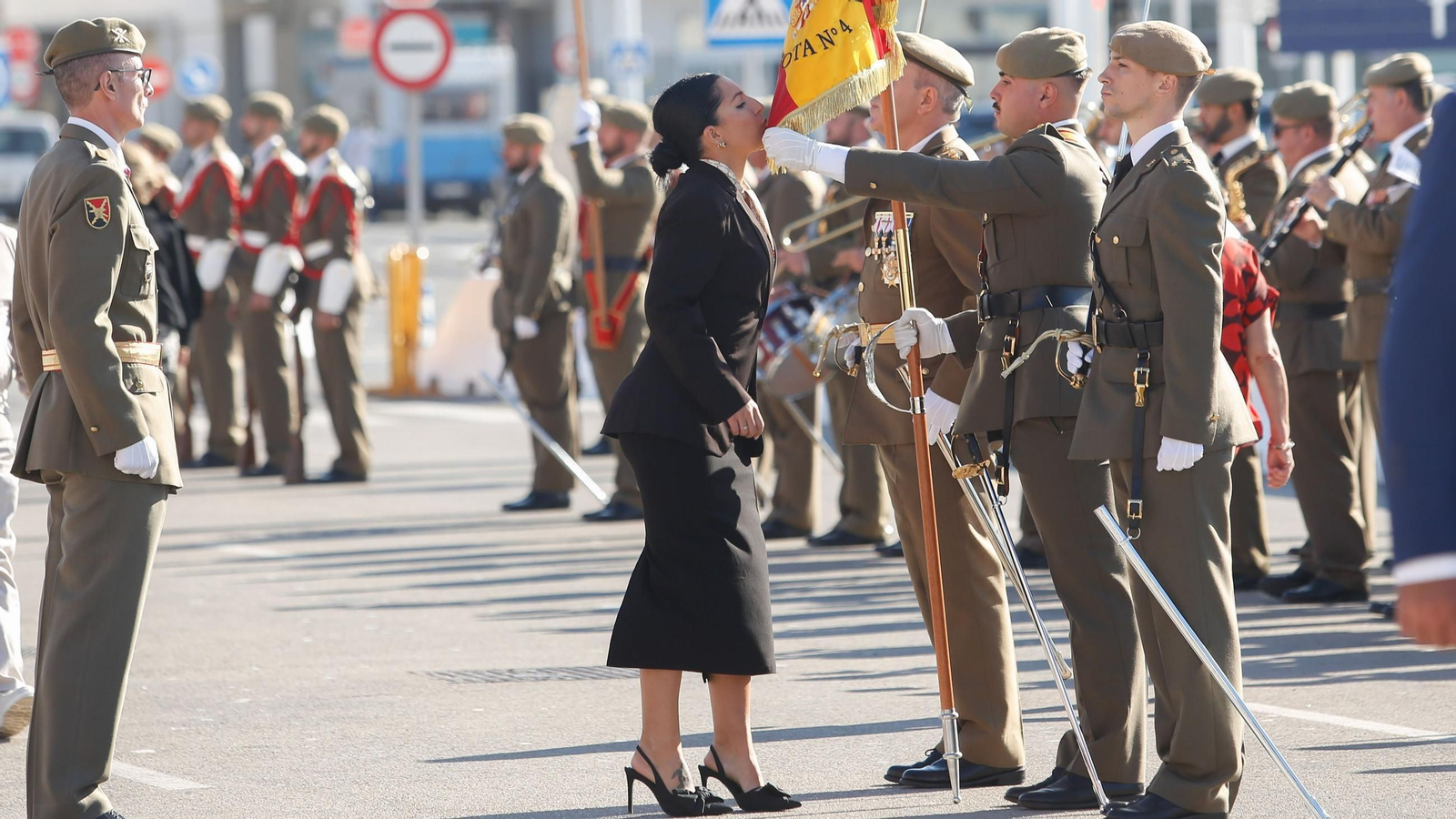 Las fotos de la jura de bandera civil en Tarifa