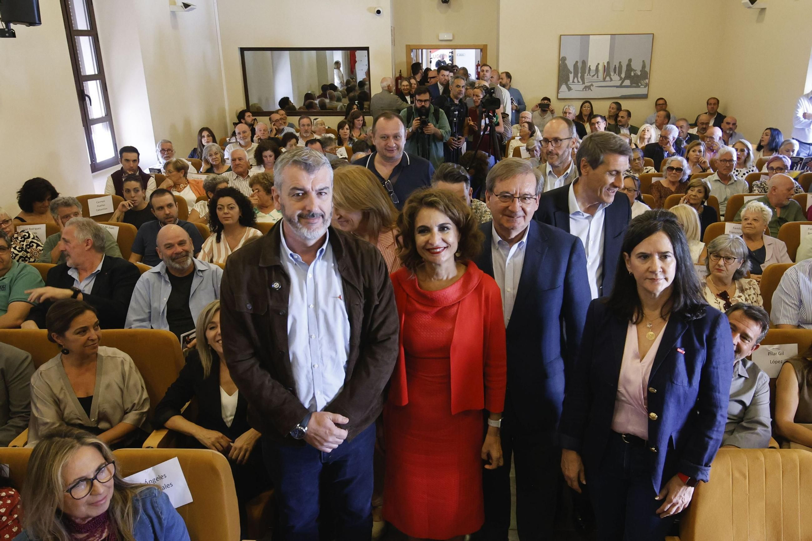 Un momento del acto en Fudepa.