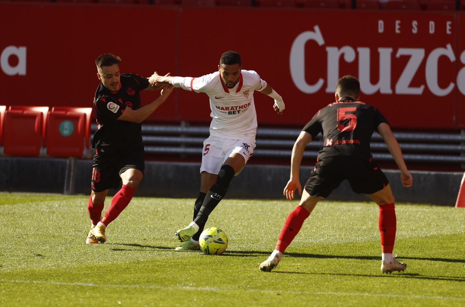 Las imágenes del Sevilla-Real Sociedad