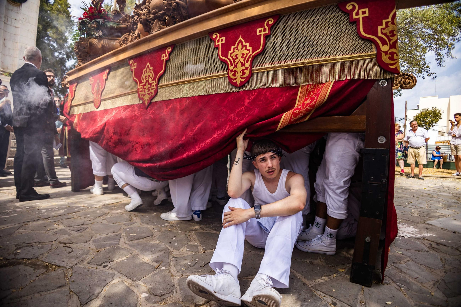 Las imágenes de la procesión extraordinaria del Patrón San José en San Fernando