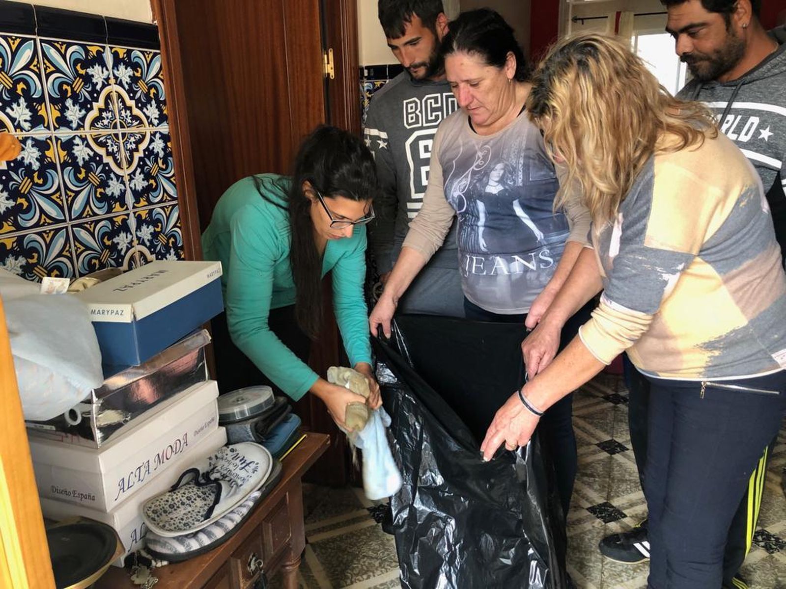 Inundaciones en viviendas de Lepe