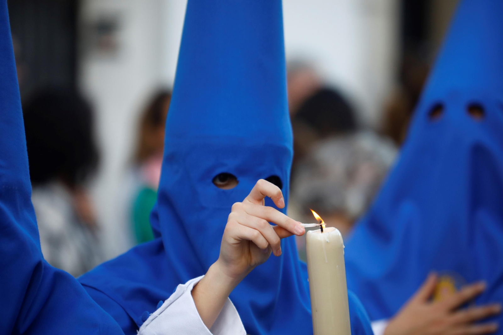 Martes Santo en Córdoba: la procesión del Prendimiento, en imágenes
