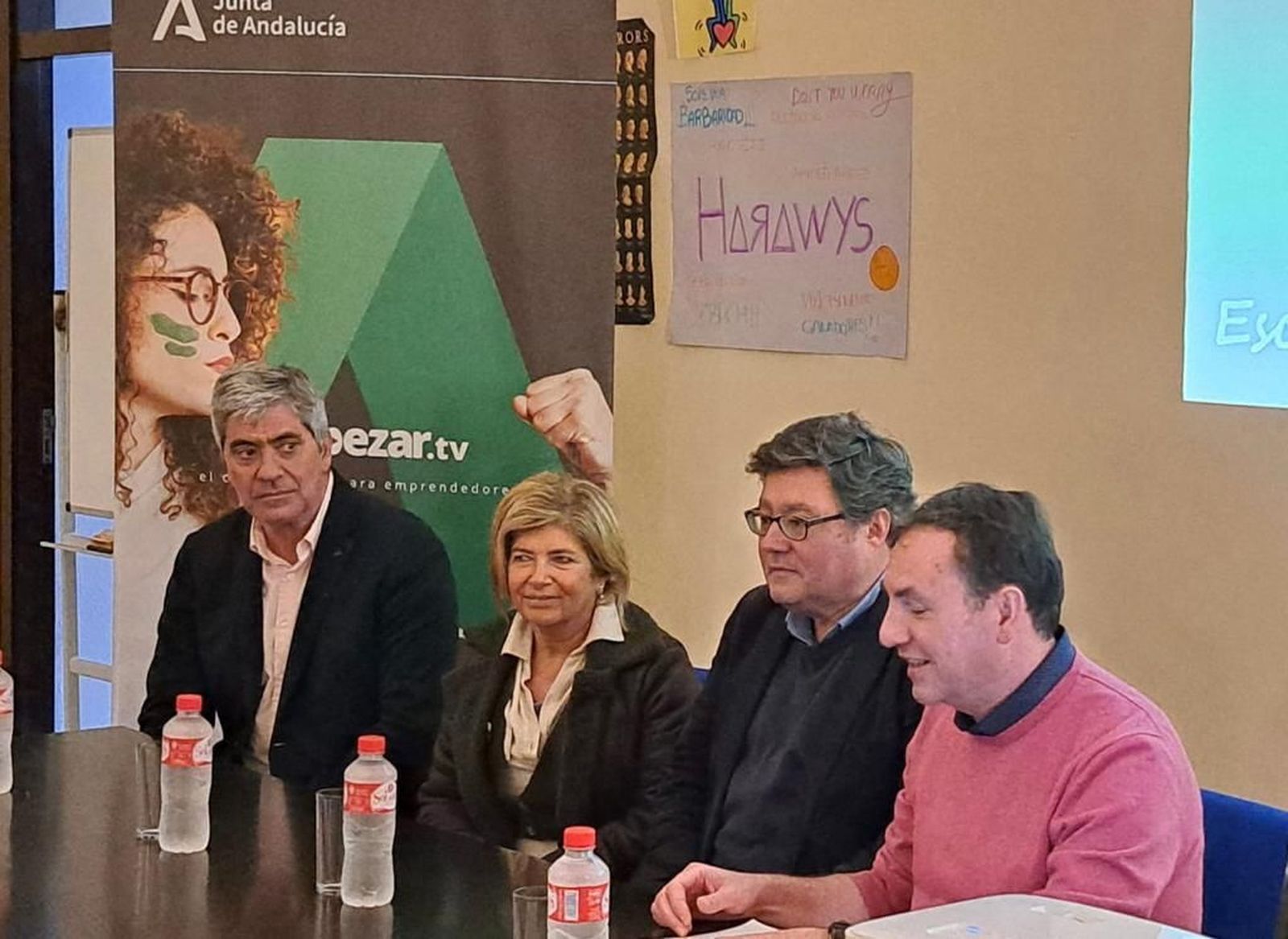 Un momento del acto de presentación.