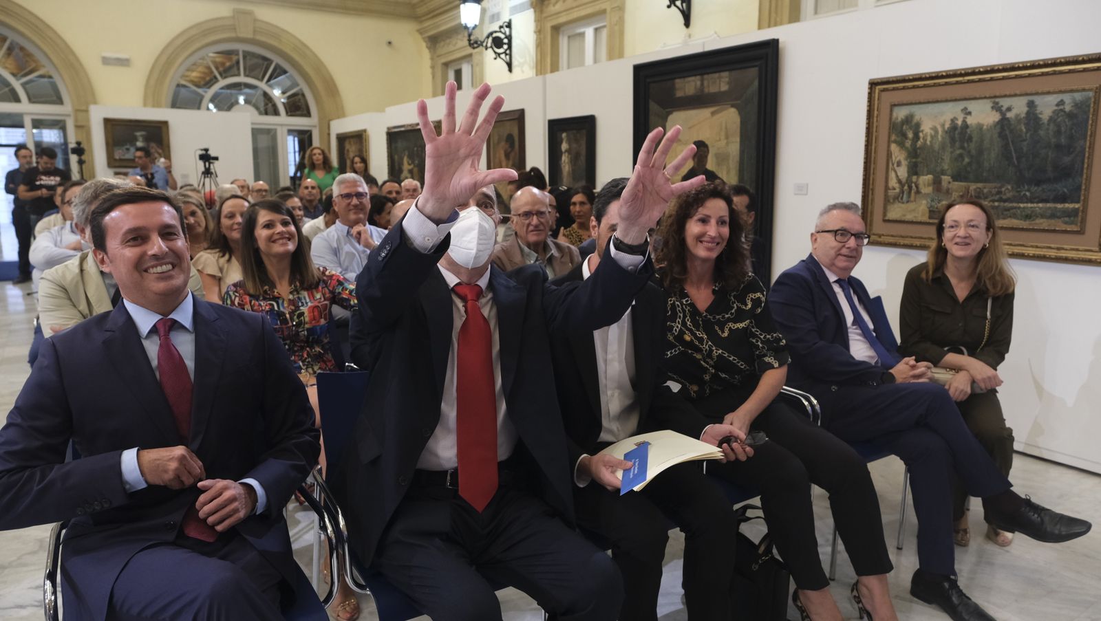 Imágenes de la entrega del Escudo de Oro de la Diputación de Almería a Ambrosio Sánchez