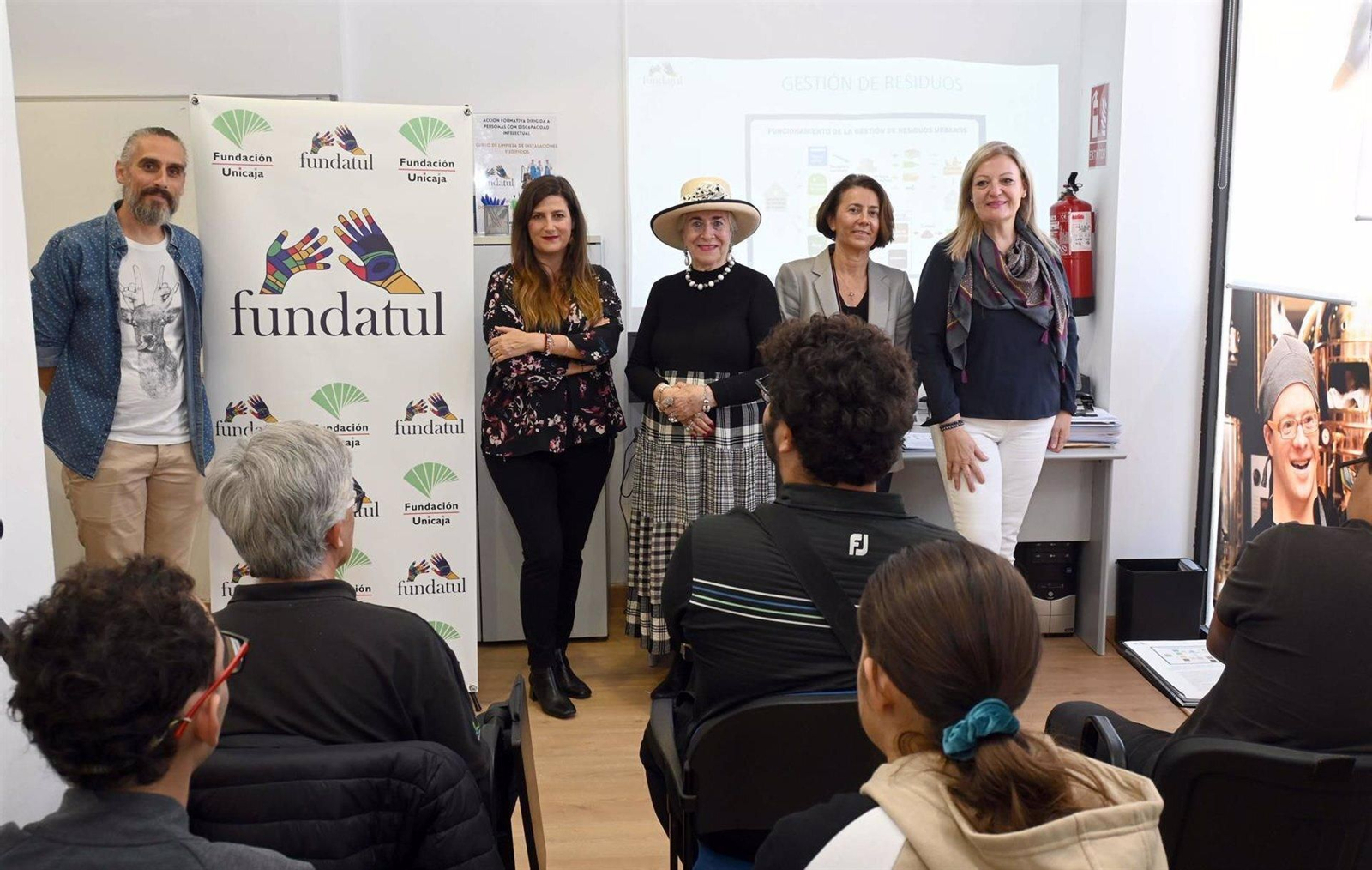 Fundación Unicaja colabora con Fundatul para favorecer inserción laboral de personas con discapacidad