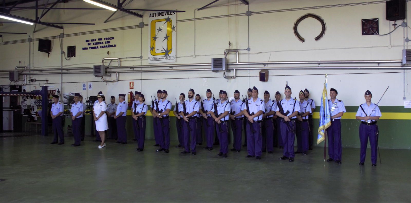 La toma de posesión del nuevo jefe del EVA-9 de Motril