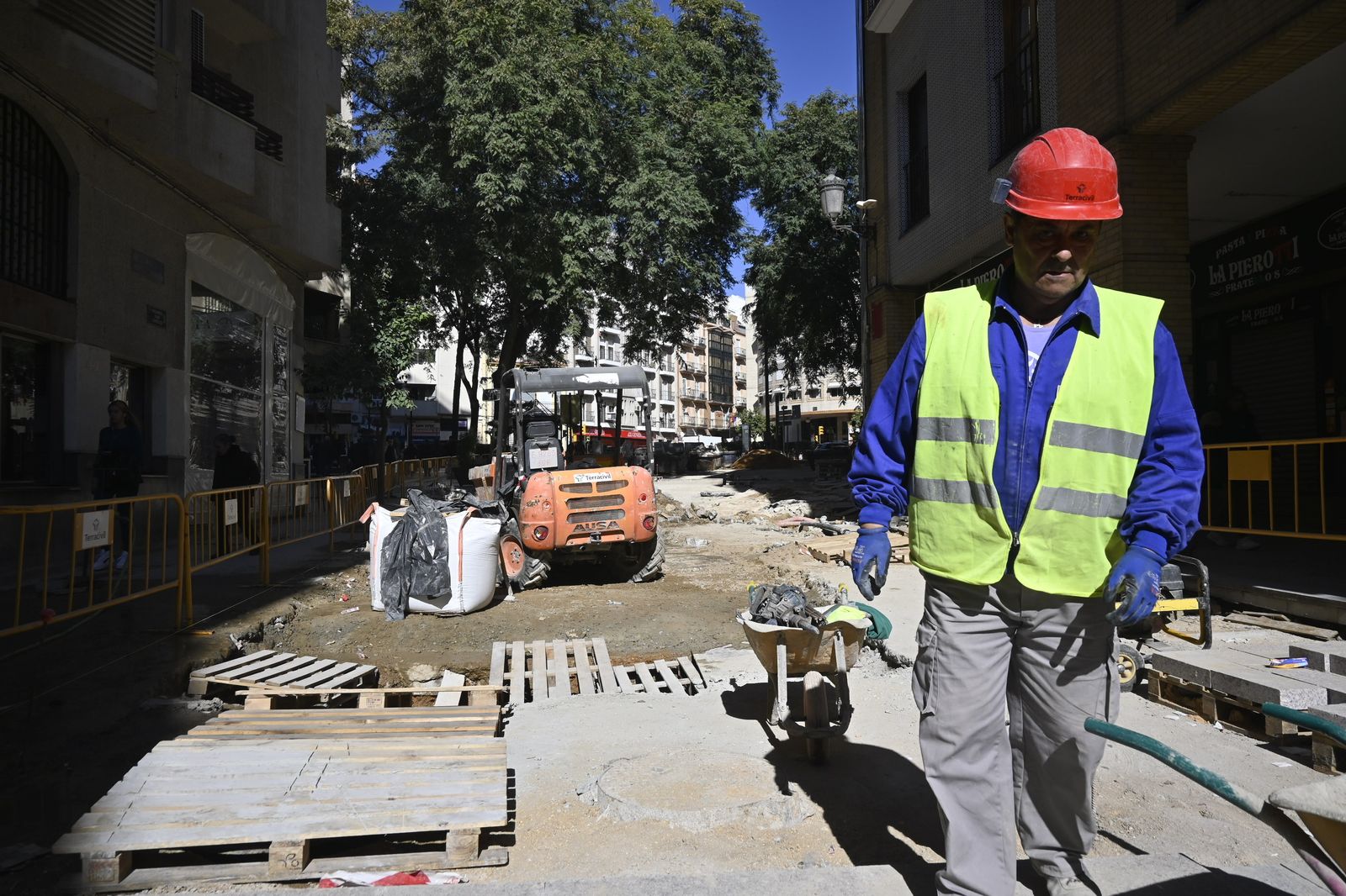 Obras en la Palmera en imágenes