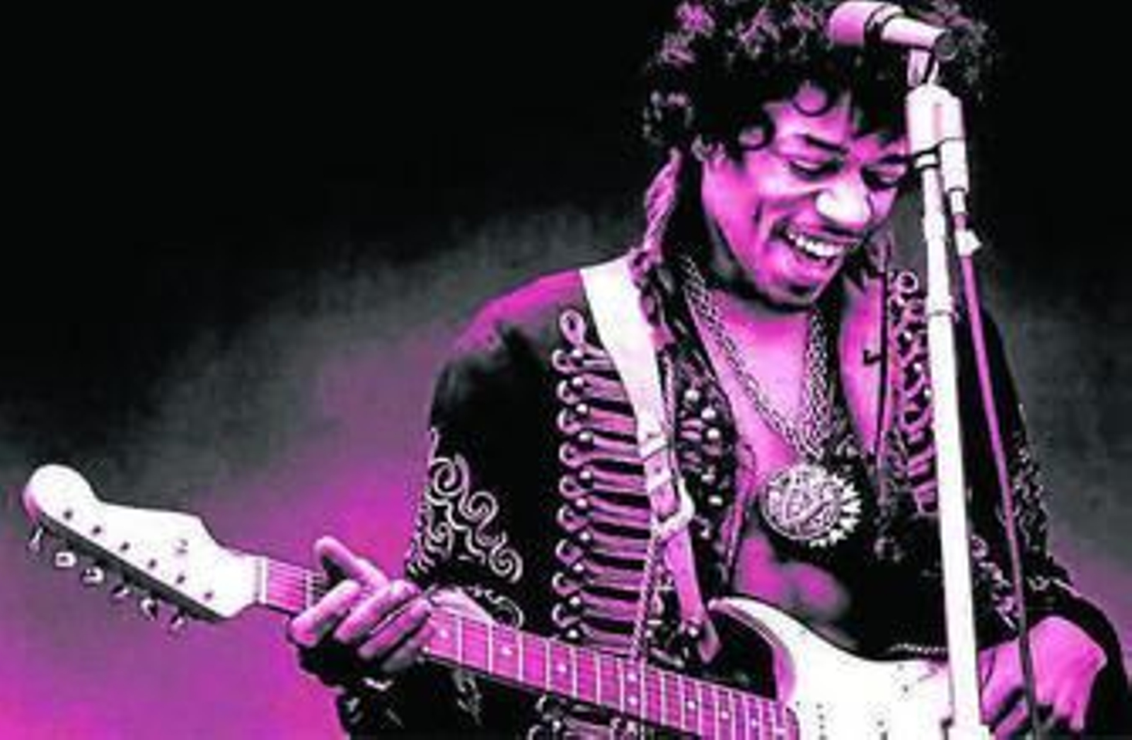 Jimi Hendrix, cantante y guitarrista.