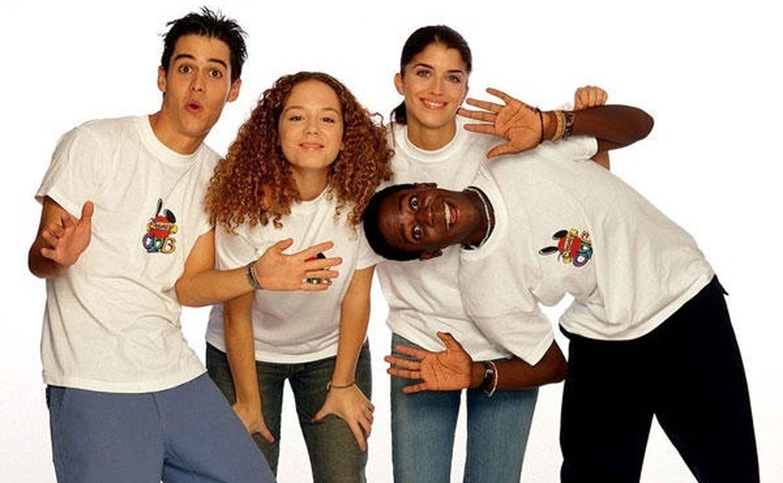 Los presentadores de 'Club Disney' a mediados de los 90 en La 1