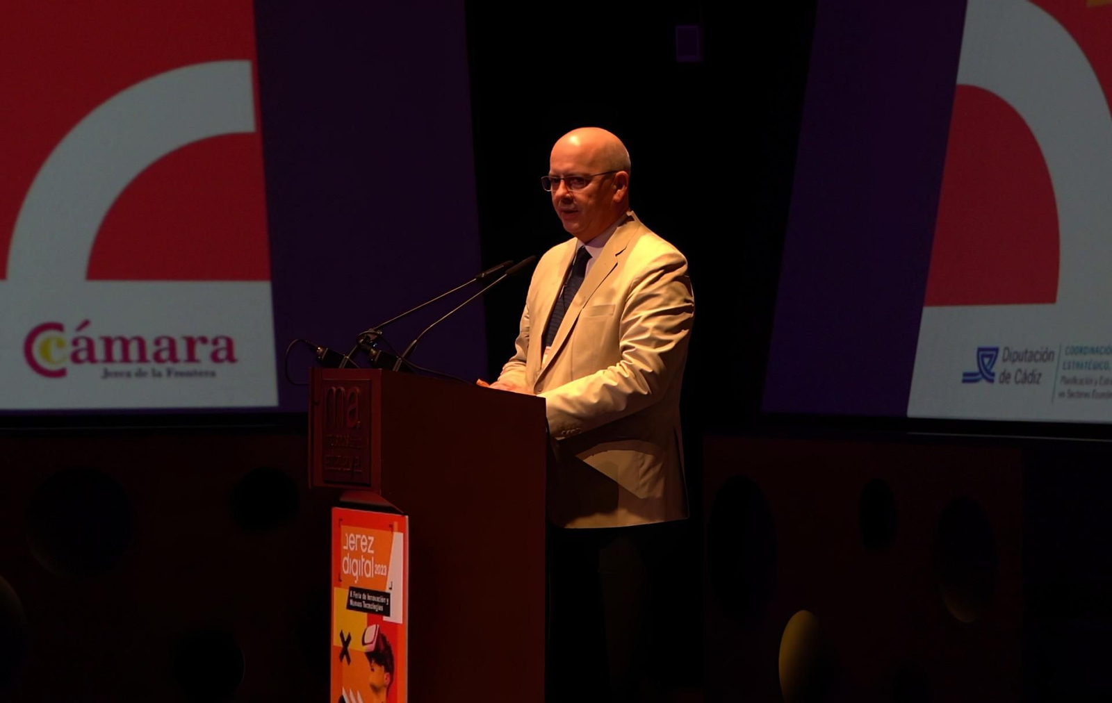 Javier Sánchez Rojas, presidente de la Cámara de Jerez. Javier Sánchez Rojas, presidente de la Cámara de Jerez.