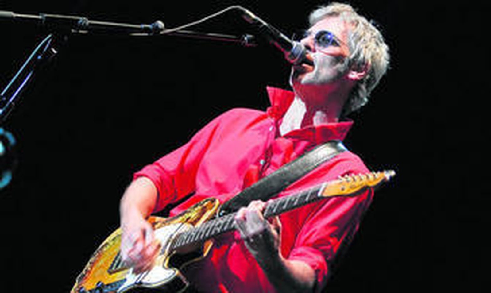 El músico Ariel Rot, durante su actuación en el Festival de la Guitarra de Córdoba el pasado año.