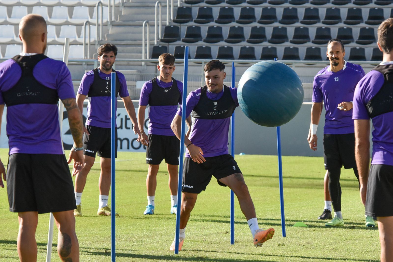 Las fotos del entrenamiento de la Balona previo al partido con el Águilas FC