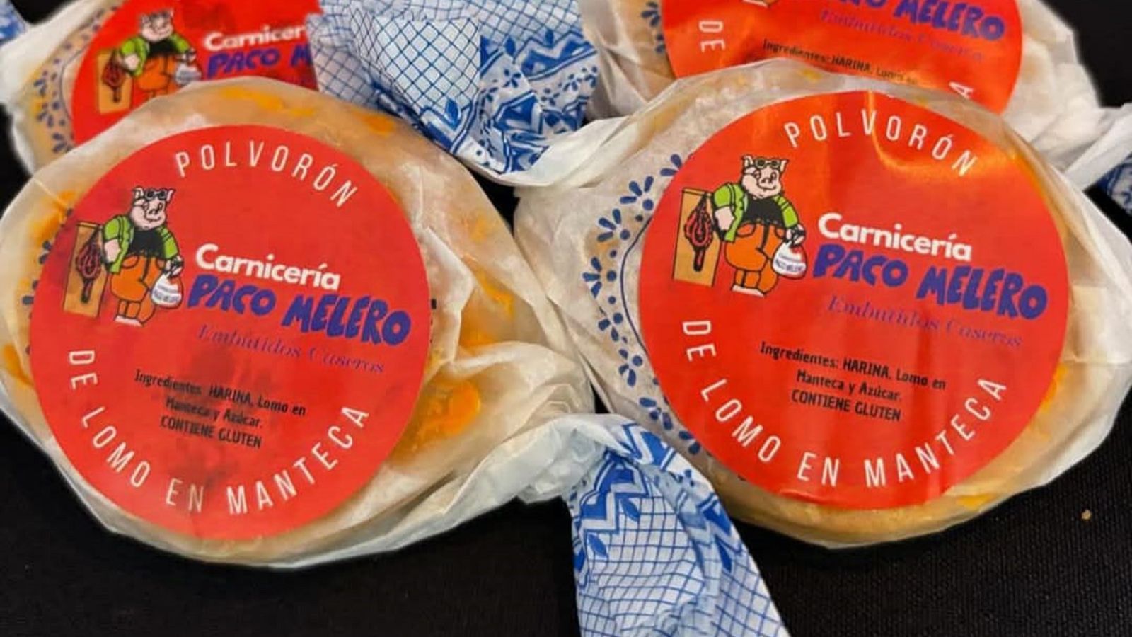 Los polvorones de lomo en manteca son una novedad este año