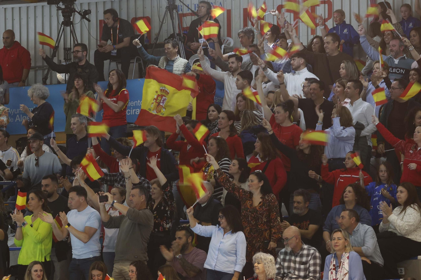 Las fotos del España Croacia de clasificación para el Mundial femenino de balonmano, en Algeciras
