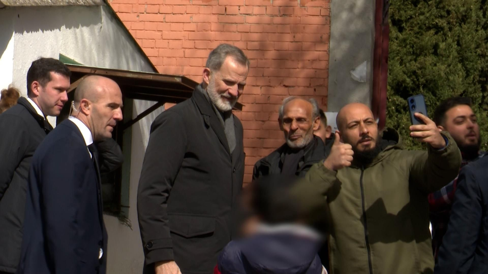 El Rey Felipe VI acude al entierro de Fernando Gómez-Acebo