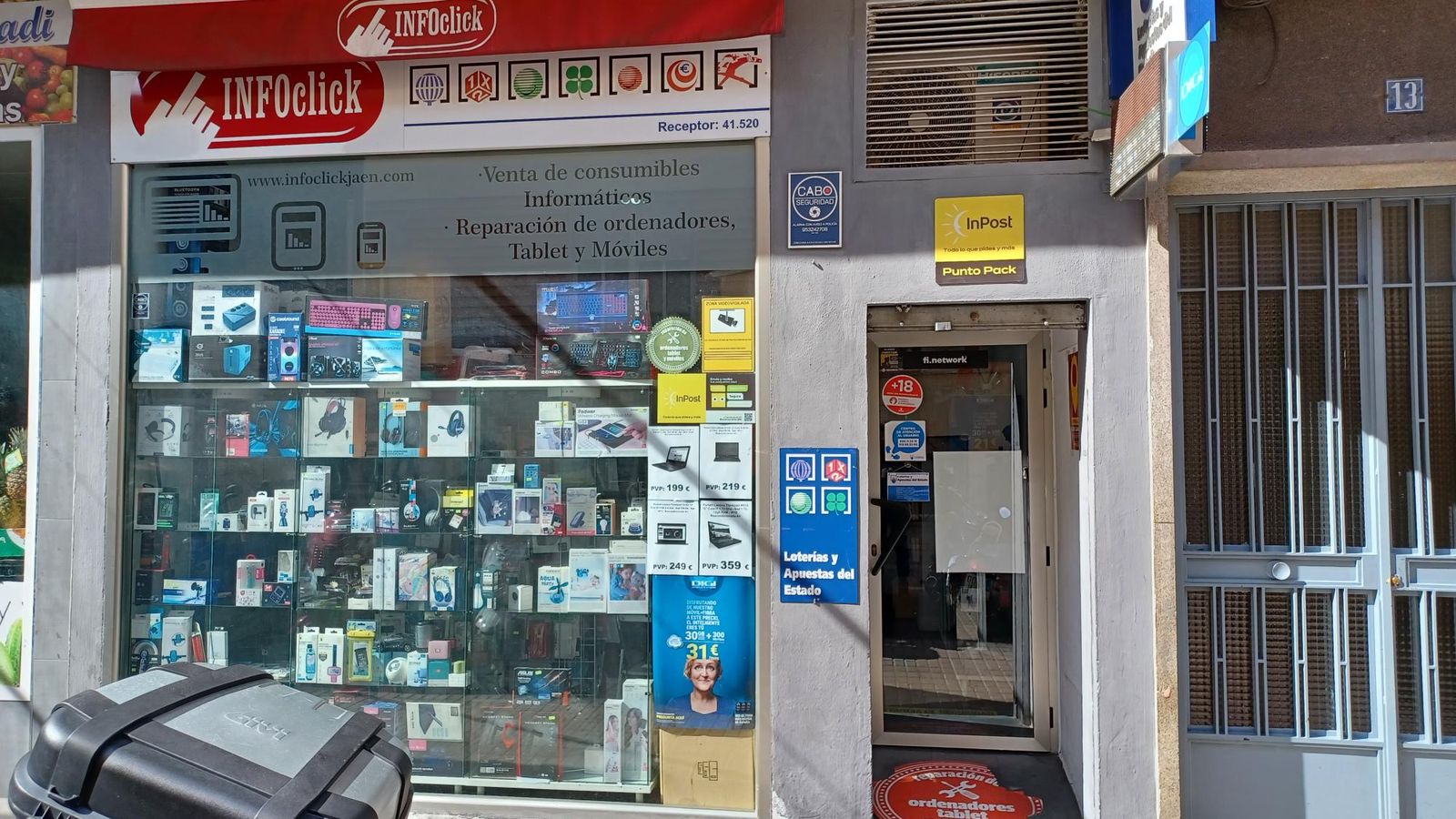 Administración de Millán de Priego, en Jaén.